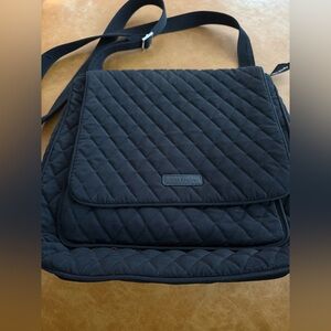 Vera Bradley Black Quilted Bag